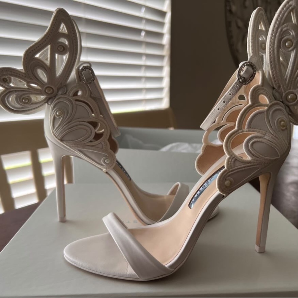 Stunning Sophia Webster Butterfly heels! Size 37 (6’1/2) Only worn ONCE!